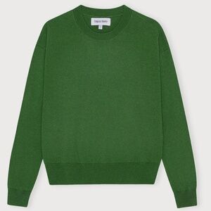 Organic basics COTTON Soft Knit Boxy Crewneck Sweater